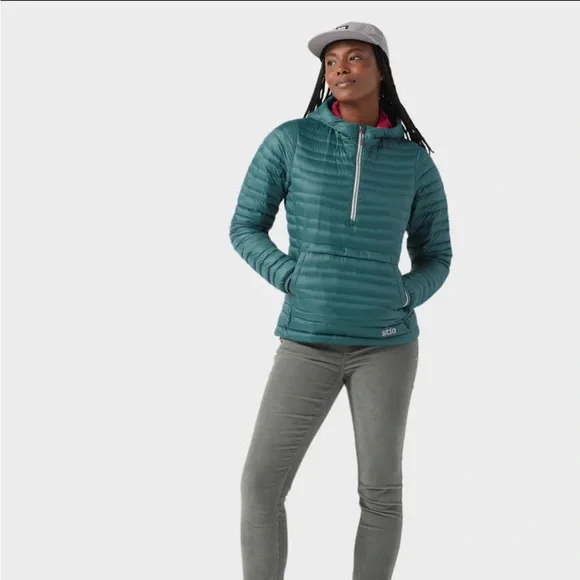 Stio Women's Pinion Down Hooded Pullover Jacket - Picture 10 of 11